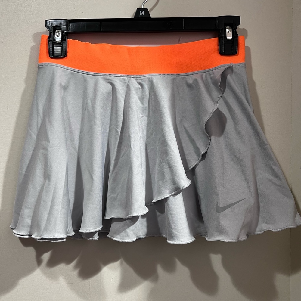 Grey Nike Tennis Skirt
